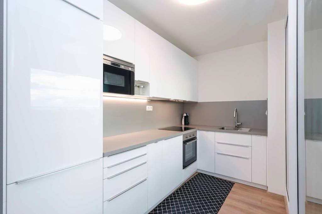 Danubius One - Spacious Apartment W Free Parking Bratislava Exteriör bild